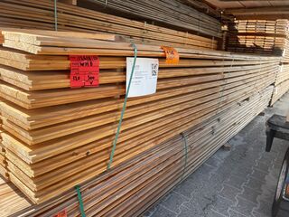 Ca. 120x Douglas Wisselsponning/Halfhoutsrabat, 18x190mm, lengte 500cm